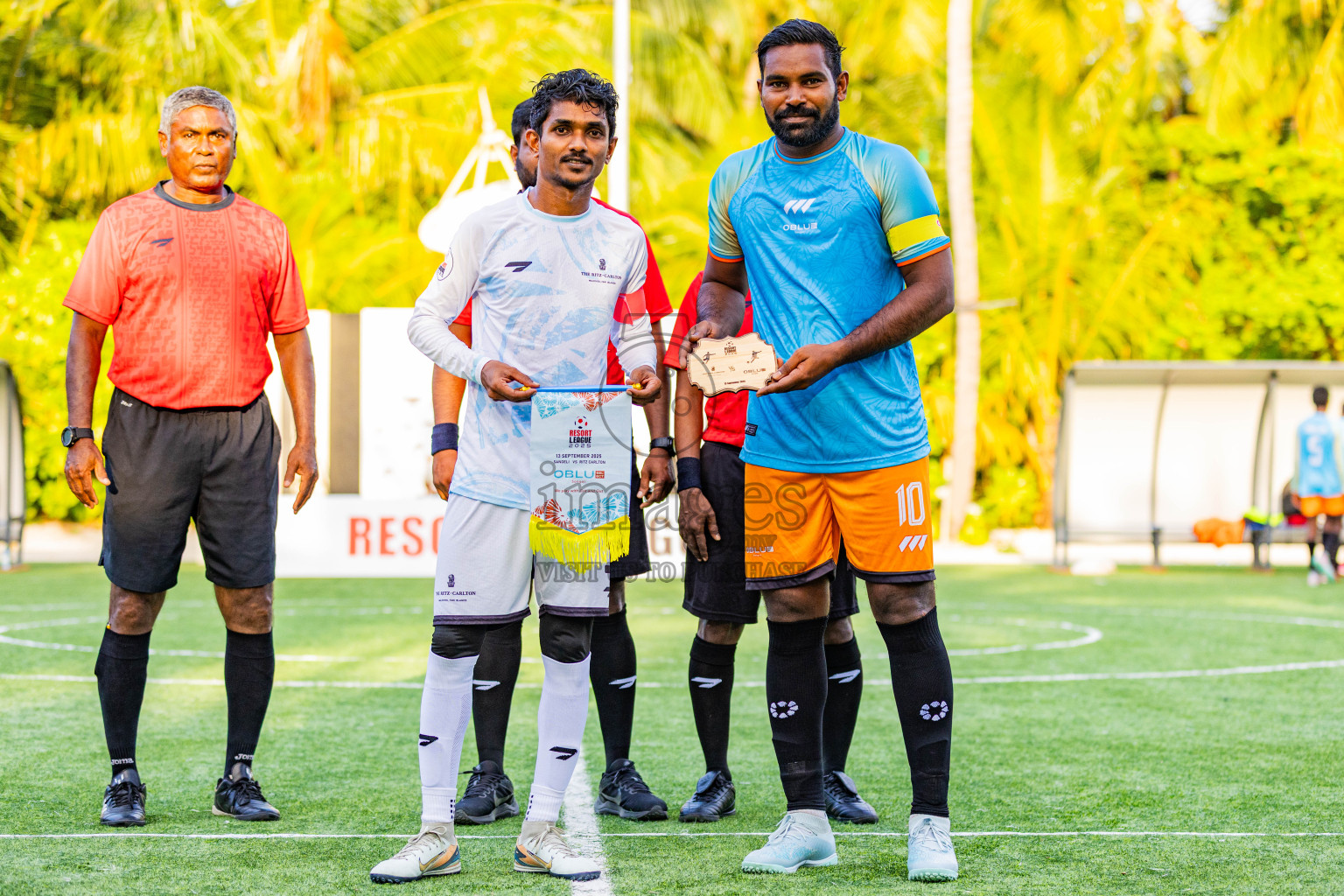 OBLU Sangeli vs The Ritz Carlton in Resort League 2025 (North Male Zone) day 11 was held on Saturday, 13th September 2025 in One And Only Reethi Rah Maldives Resort, Photos: Areef Adam / images.mv