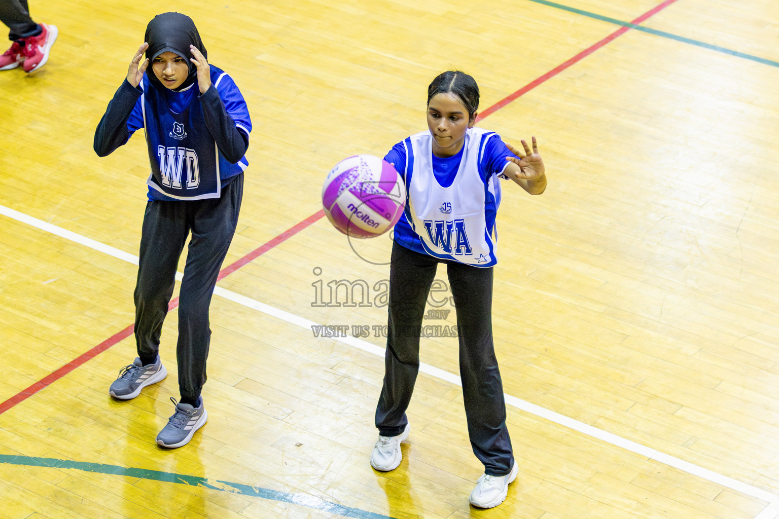 Day 4 of Inter-School Netball Tournament 2025 was held in Social Center Indoor Hall on Tuesday, 21th October 2025. Photos: Areef Adam / images.mv