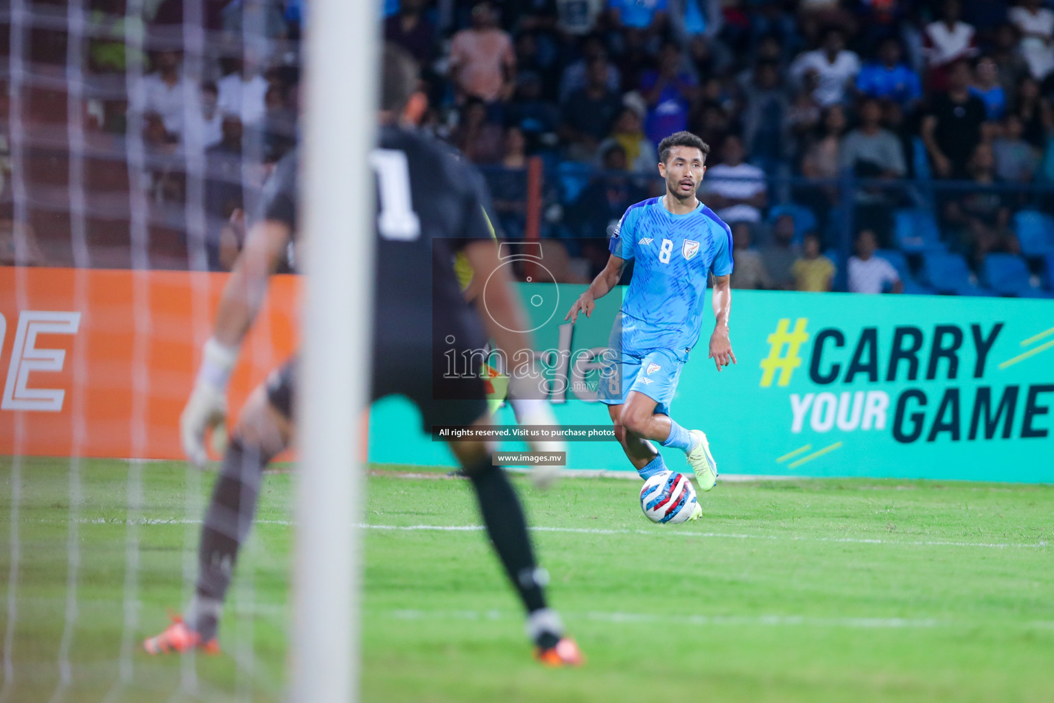 Lebanon vs India in the Semi-final of SAFF Championship 2023 held in Sree Kanteerava Stadium, Bengaluru, India, on Saturday, 1st July 2023. Photos: Nausham Waheed, Hassan Simah / images.mv