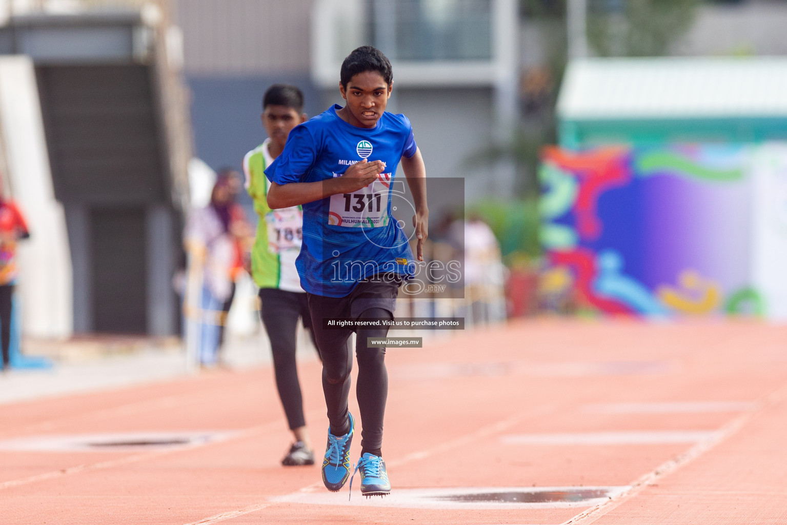 Day two of Inter School Athletics Championship 2023 was held at Hulhumale' Running Track at Hulhumale', Maldives on Sunday, 15th May 2023. Photos: Shuu/ Images.mv