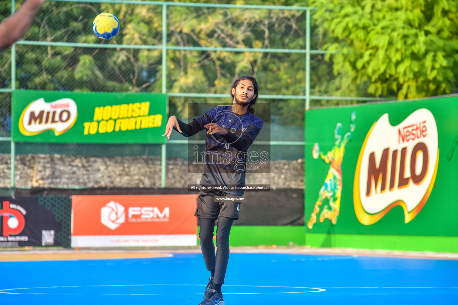 Day 4 of Milo 6th Inter Office Handball Tournament 2022 - Photos by  Nausham Waheed