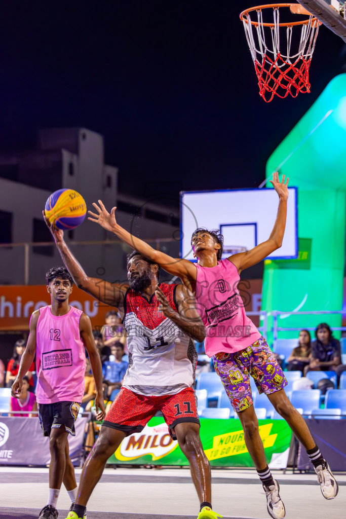 Day 6 of MILO Ramadan 3x3 Challenge 2024 was held in Ekuveni Outdoor Basketball Court at Male', Maldives on Sunday, 18th March 2024.
Photos: Ismail Thoriq / images.mv