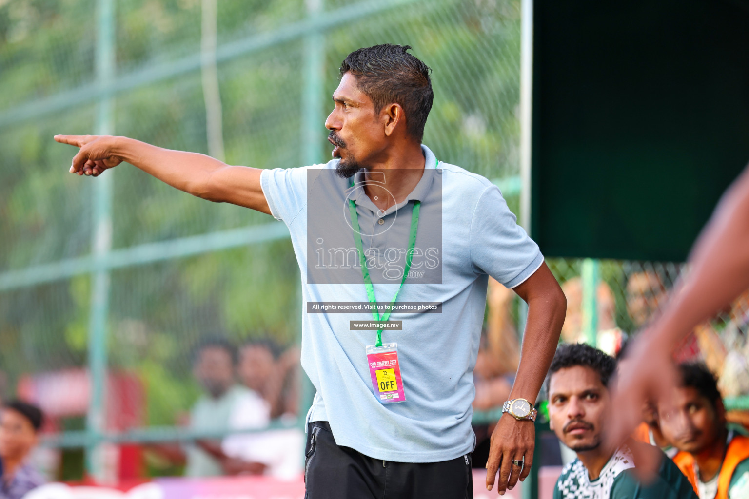 Presidents Office vs Team Badhahi in Club Maldives Cup Classic 2023 held in Hulhumale, Maldives, on Wednesday, 19th July 2023 Photos: Nausham Waheed  / images.mv