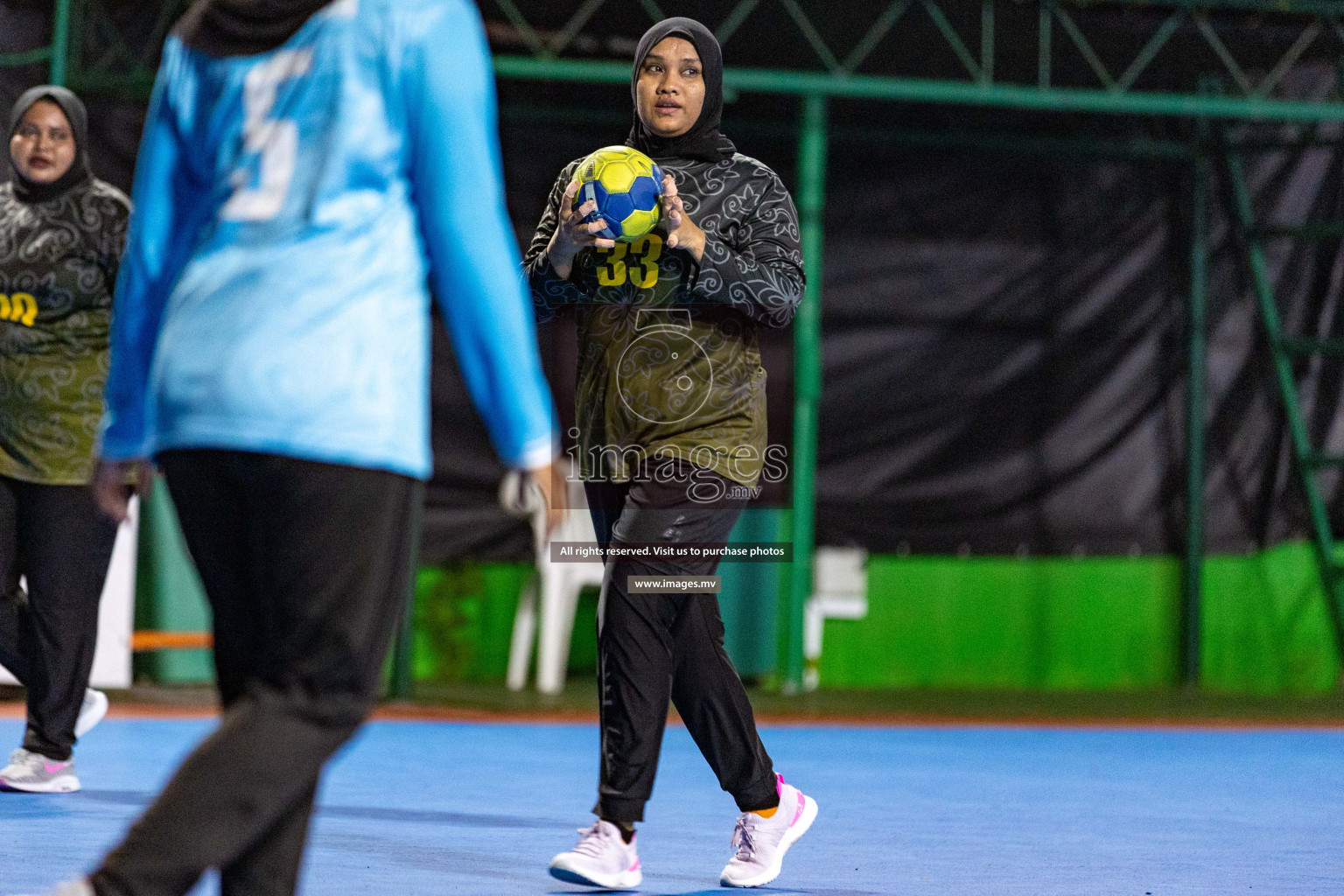 Day 5 of 7th Inter-Office/Company Handball Tournament 2023, held in Handball ground, Male', Maldives on Tuesday, 19th September 2023 Photos: Nausham Waheed/ Images.mv