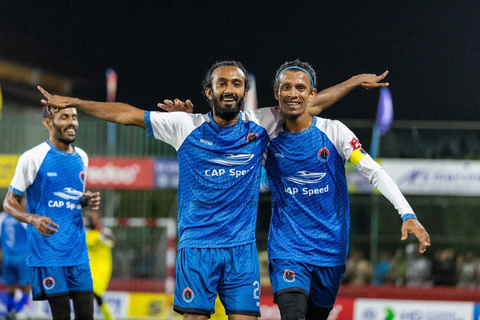 M Mulah vs M Maduvvari in Day 19 of Golden Futsal Challenge 2024 was held on Friday, 2nd February 2024 in Hulhumale', Maldives Photos: Nausham Waheed / images.mv