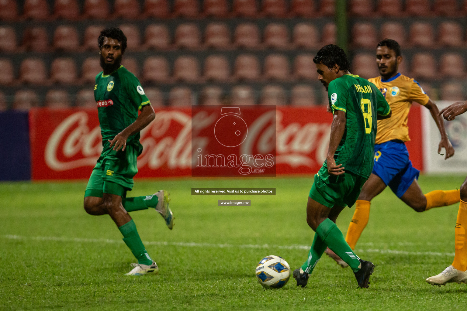 Maziya SRC vs Club Valencia in the Community Shield Match 2021/2022 on 15 December 2021 held in Male', Maldives. Photos: Hassan Simah / images.mv