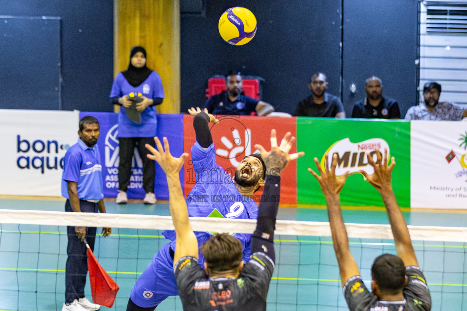 Day 4 of MILO VAM Cup 2025 held in Male', Maldives on Sunday, 29th June 2025 at Social Center Indoor Hall 
Photos By: Mohamed Mahfooz Moosa / images.mv