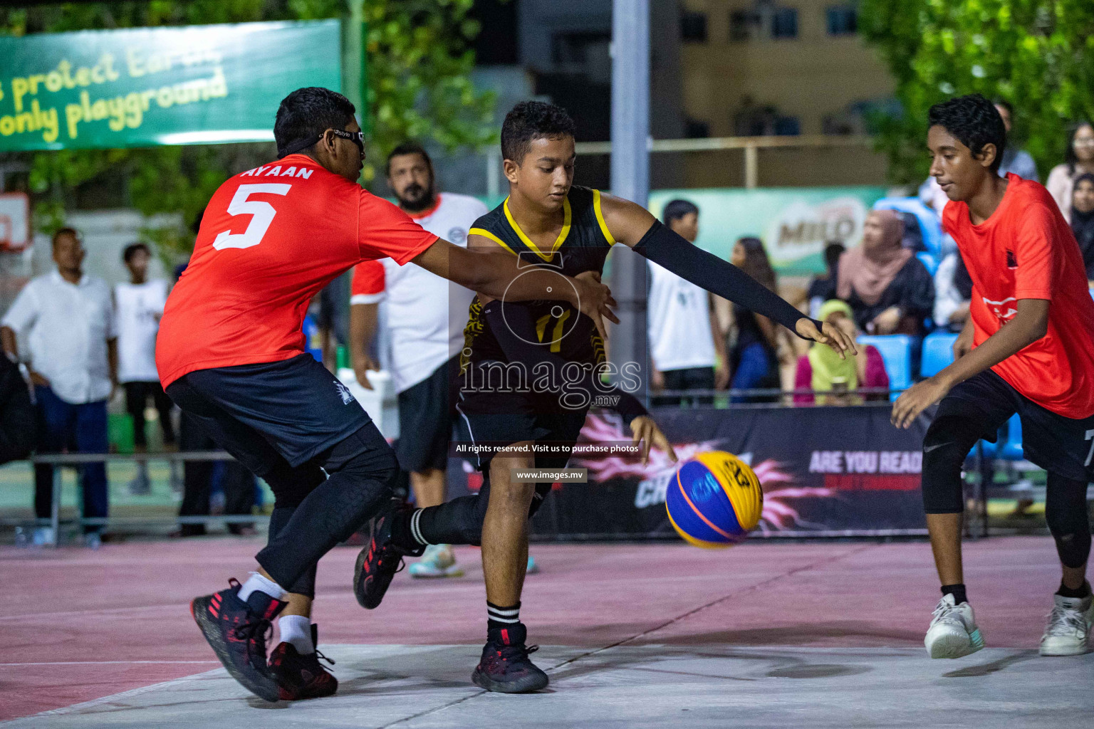 Day3 of Slamdunk by Sosal on 14th April 2023 held in Male'. Photos: Nausham waheed /images.mv