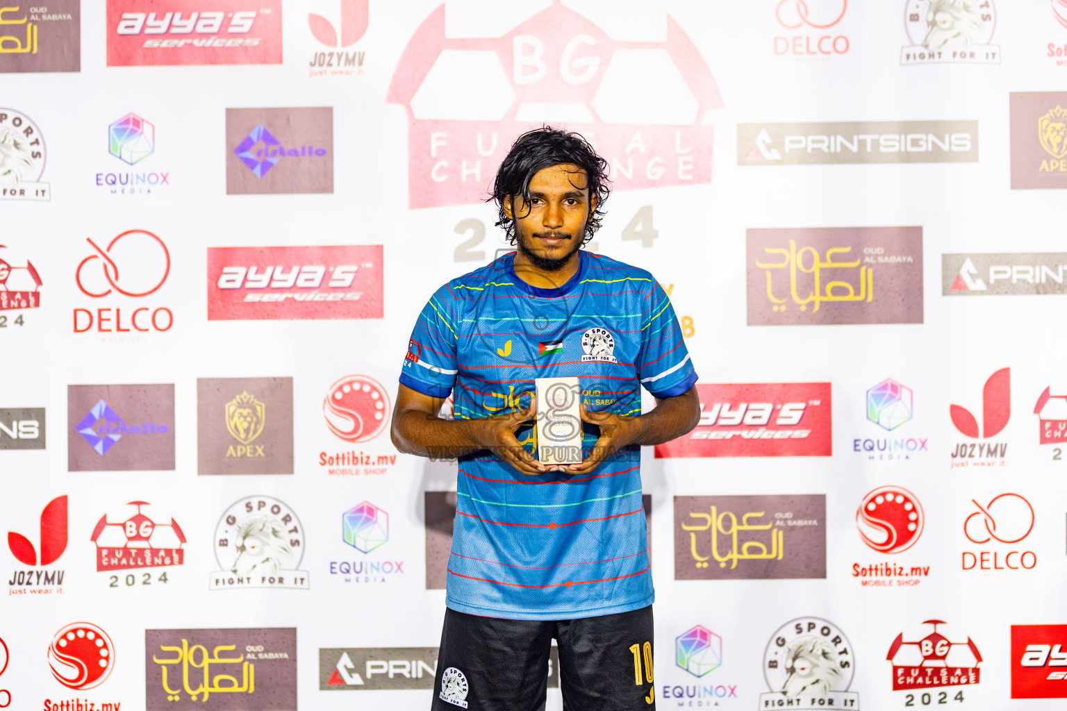 BG New Generation vs Escolar FC in Day 7 of BG Futsal Challenge 2024 was held on Monday, 18th March 2024, in Male', Maldives Photos: Nausham Waheed / images.mv