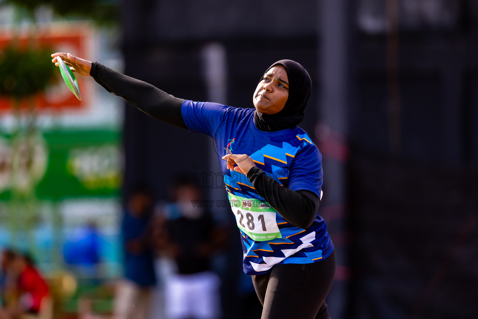 Day 3 of National Athletics Championship 2025 was held at Ekuveni Running Ground in Male', Maldives on Saturday, 16th August 2025. Photos: Nausham Waheed / images.mv