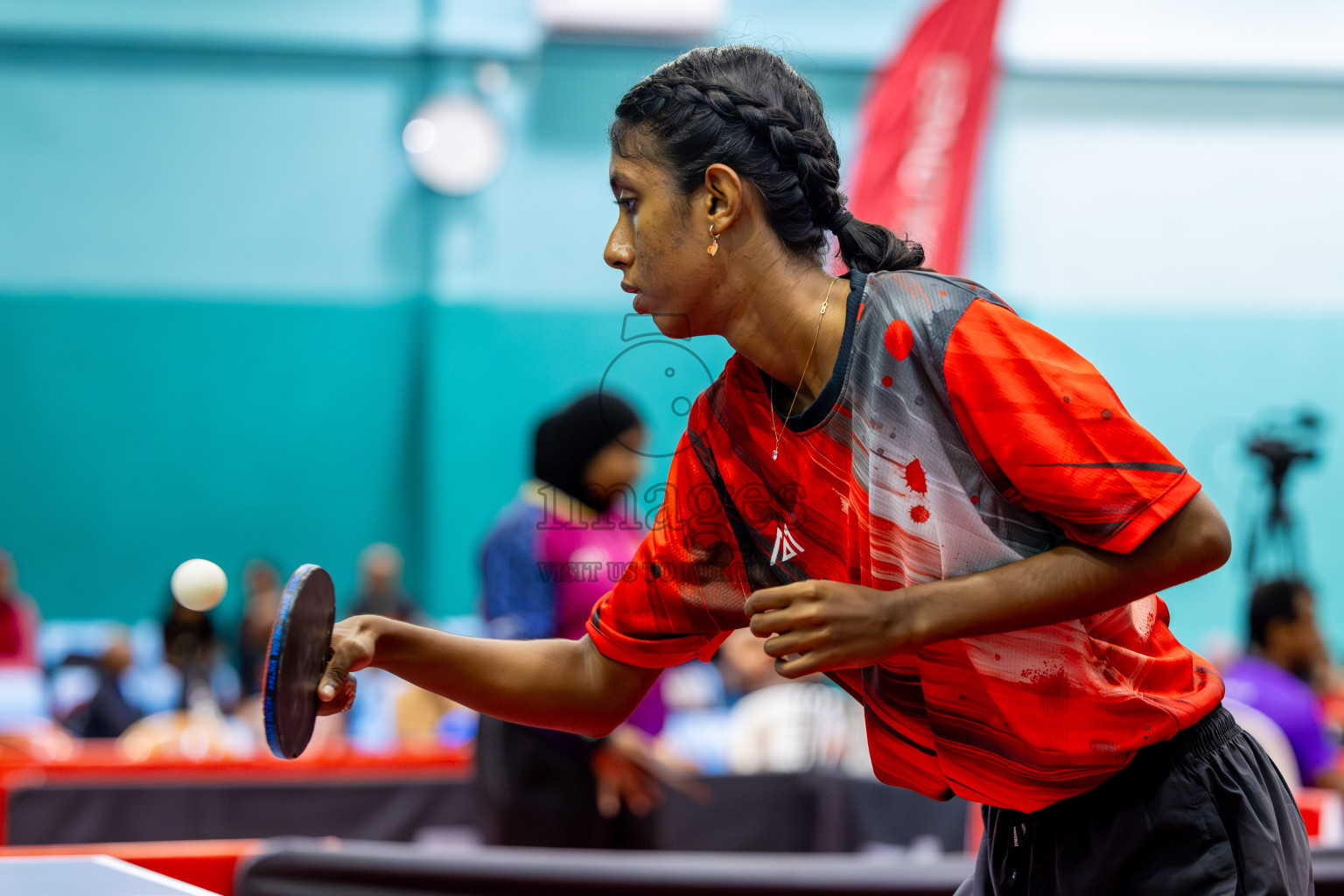 Day 3 of BML 63rd National Table Tennis Tournament 2025 was held on Wednesday, 27th August 2025 in Male' TT Hall, Male', Maldives. Photos: Nausham Waheed / images.mv