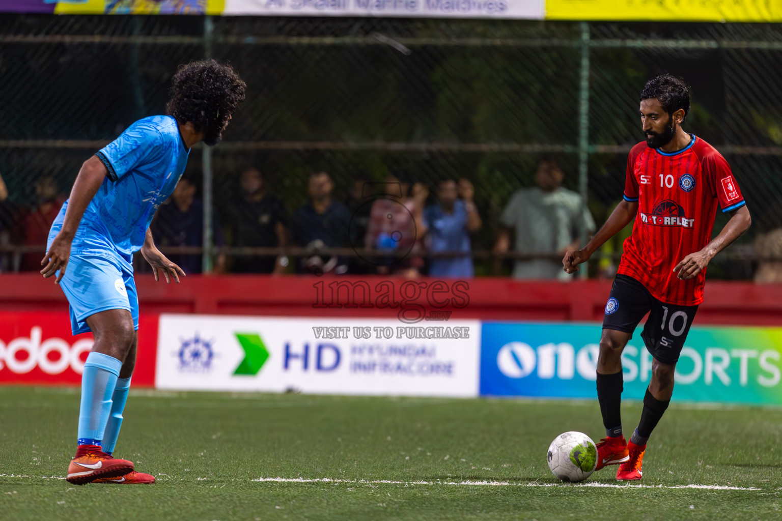 GA Villingili vs GA Kolamaafushi in Day 10 of Golden Futsal Challenge 2024 was held on Tuesday, 23rd January 2024, in Hulhumale', Maldives
Photos: Ismail Thoriq / images.mv