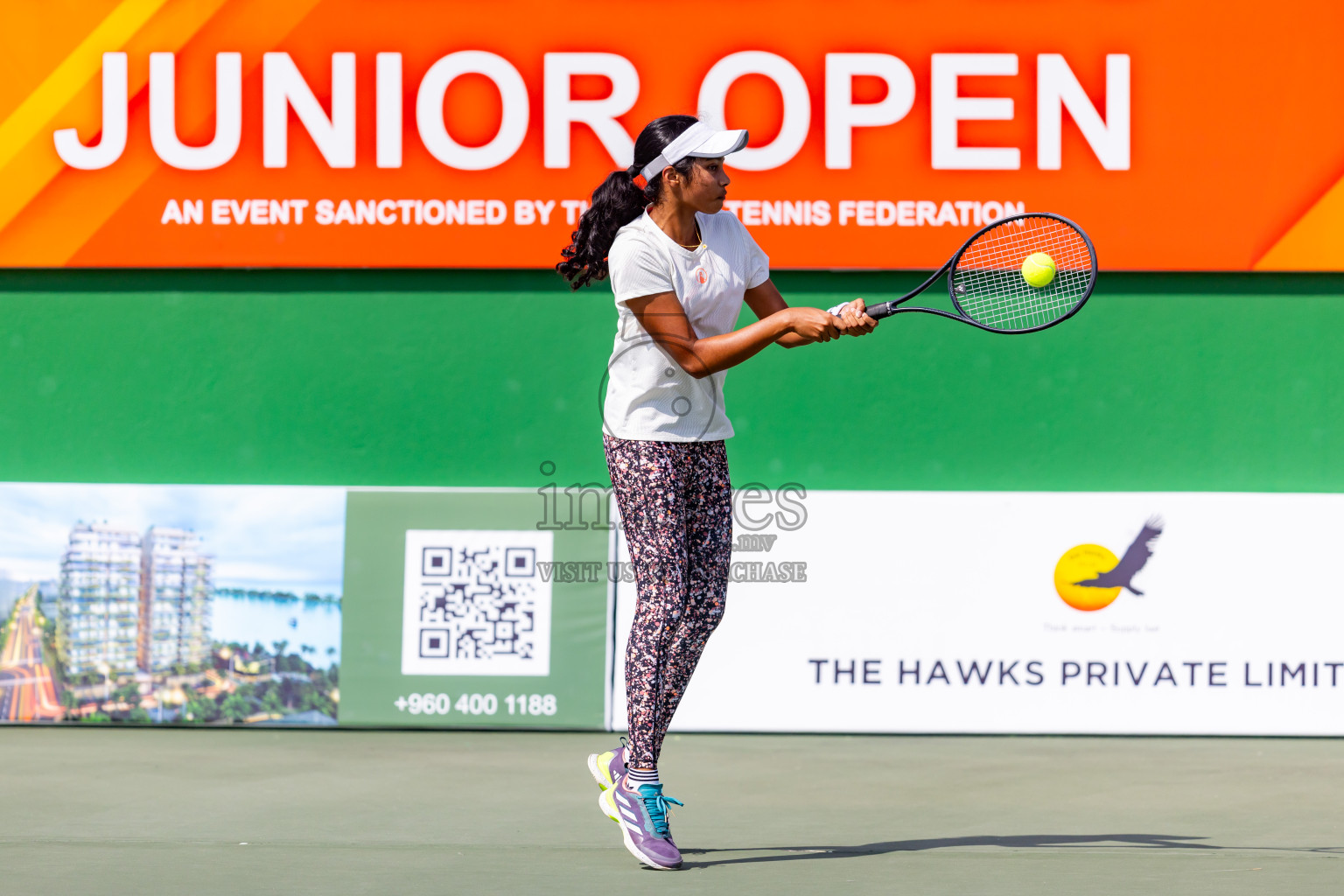 Day 2 of ATF Maldives Junior Open Tennis was held in Male' Tennis Court, Male', Maldives on Tuesday, 10th December 2024. Photos: Nausham Waheed / images.mv