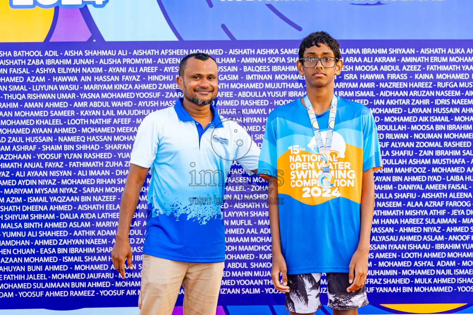 15th National Open Water Swimming Competition 2024 held in Kudagiri Picnic Island, Maldives on Saturday, 28th September 2024. Photos: Nausham Waheed / images.mv