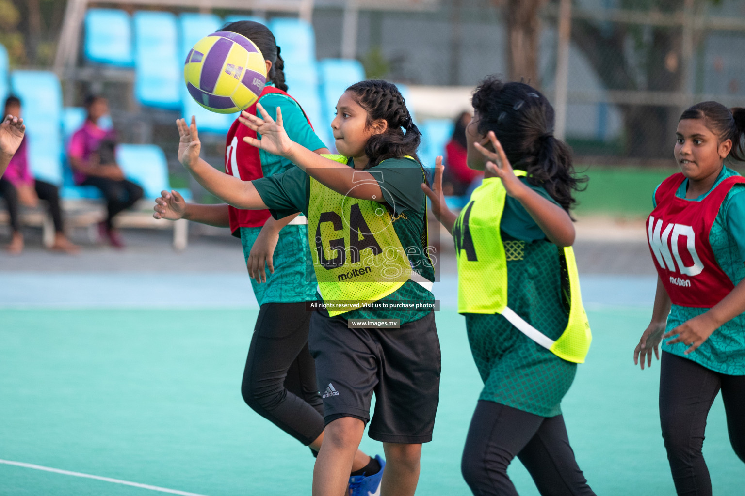 Day 7 of Junior Netball Championship 2022 on 11th March 2022 held in Male', Maldives. Photos by Nausham Waheed & Hassan Simah