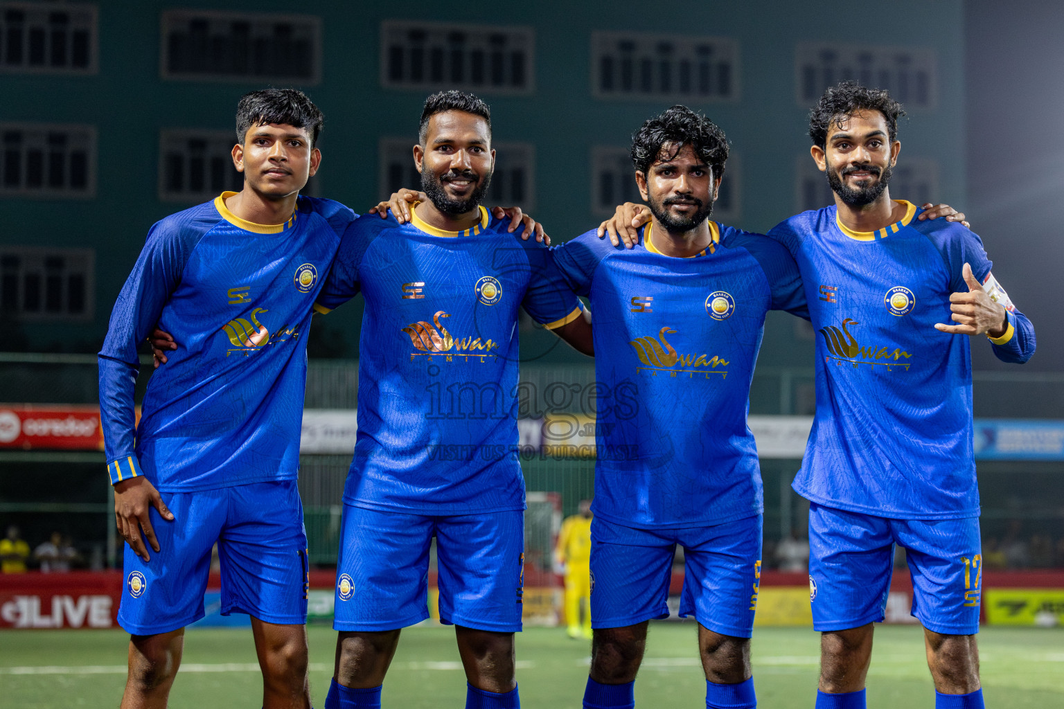 HA Filladhoo vs HA Baarah in Day 13 of Golden Futsal Challenge 2025 was held on Friday, 17th January 2025, in Hulhumale', Maldives 
Photos: Hassan Simah / images.mv