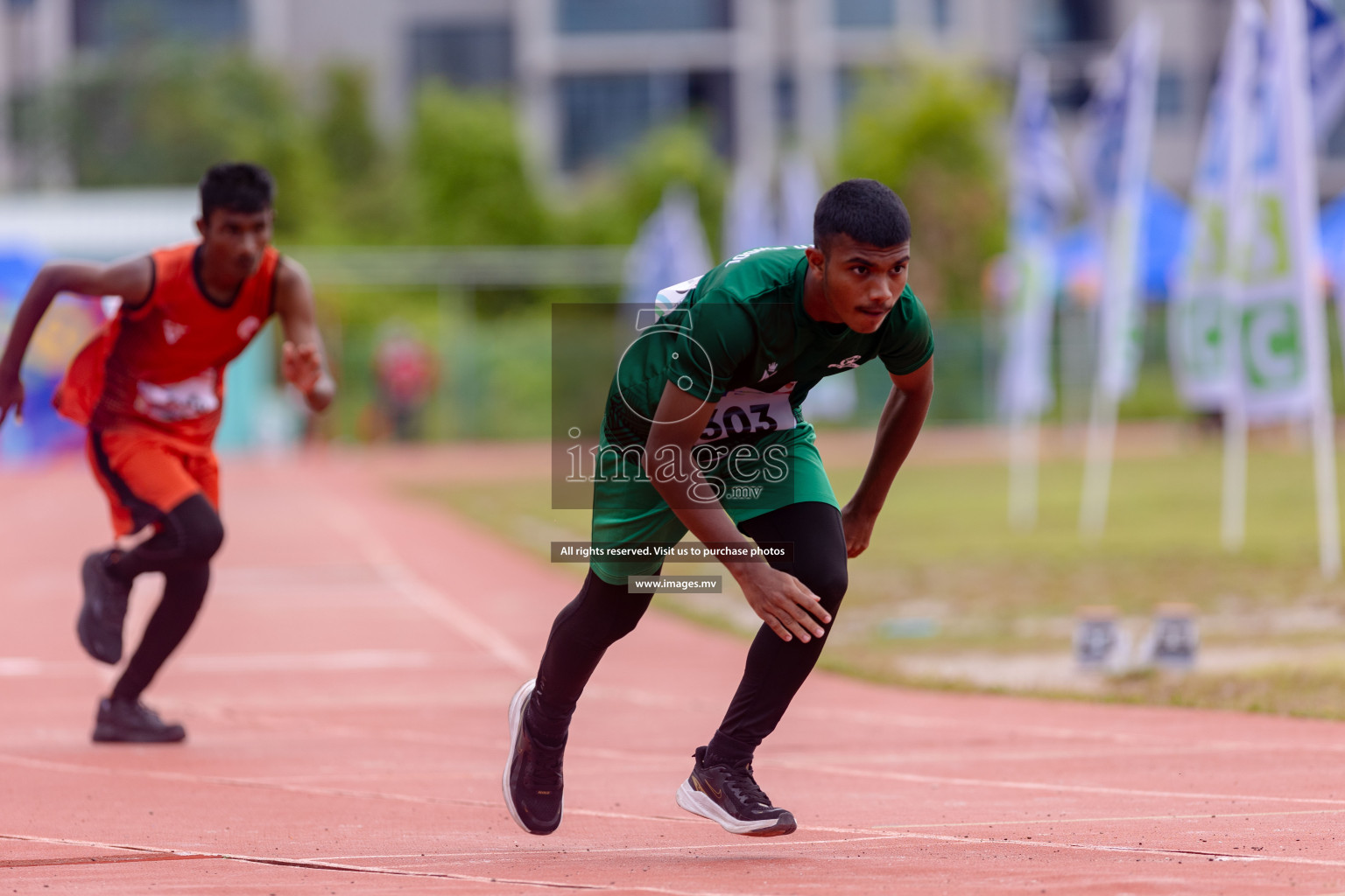 Day two of Inter School Athletics Championship 2023 was held at Hulhumale' Running Track at Hulhumale', Maldives on Sunday, 15th May 2023. Photos: Shuu/ Images.mv