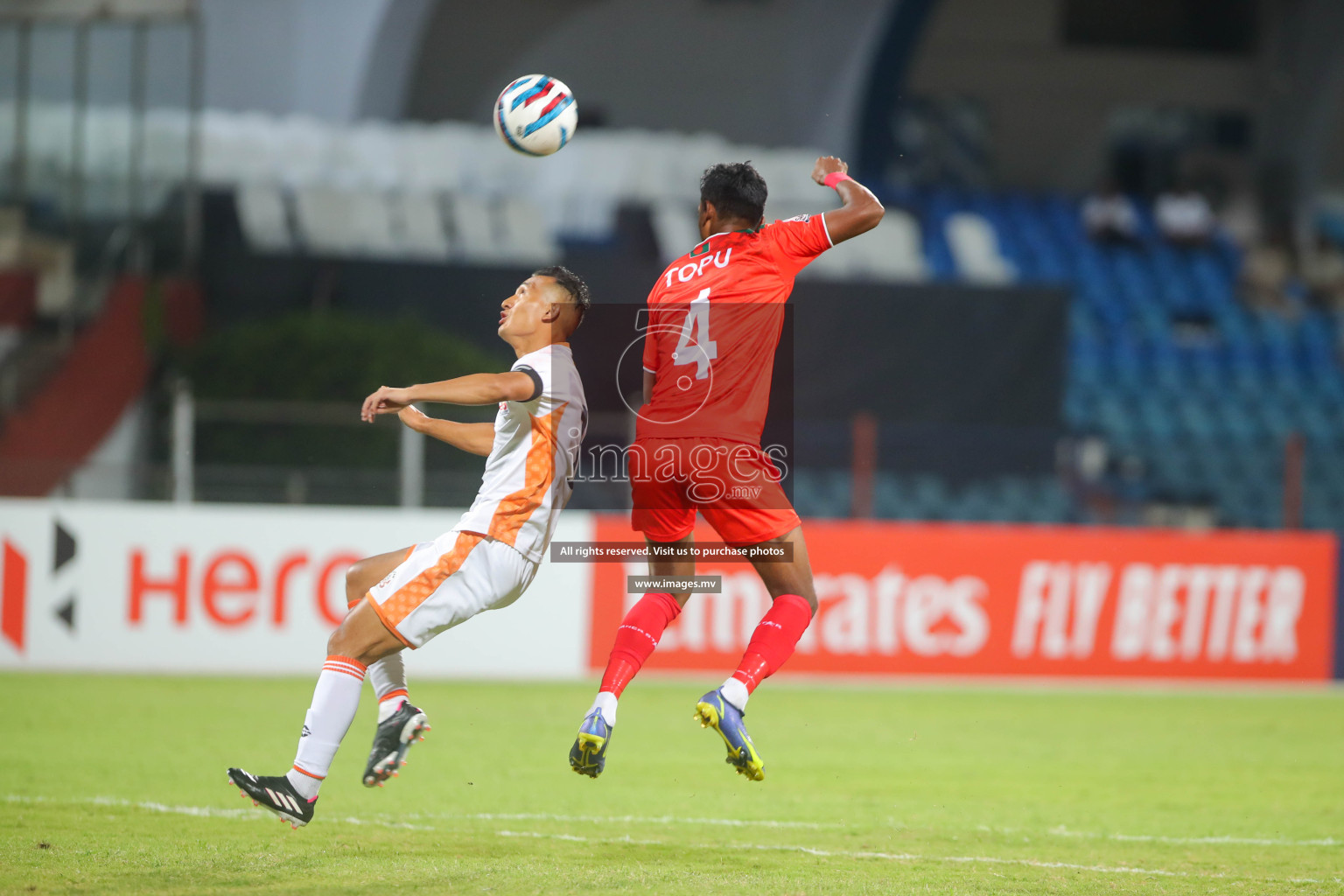 Bhutan vs Bangladesh in SAFF Championship 2023 held in Sree Kanteerava Stadium, Bengaluru, India, on Wednesday, 28th June 2023. Photos: Hassan Simah / images.mv