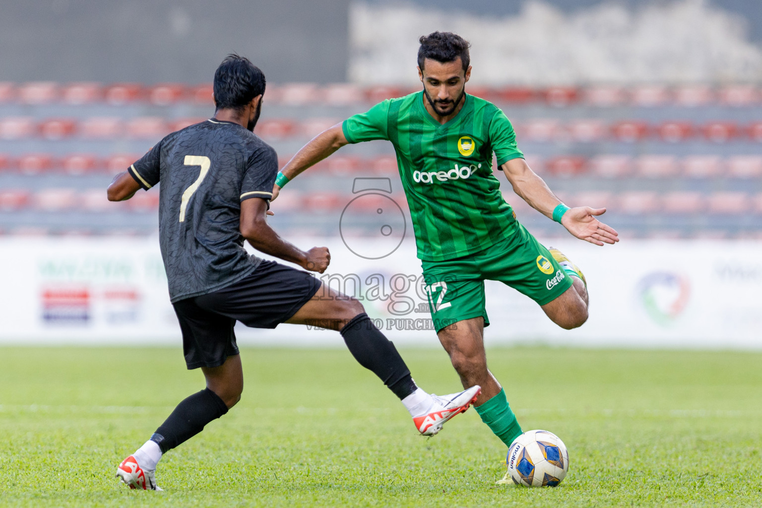 Maziya Sports & Recreation vs Club Eagles in the final of Dhivehi Premier League 2023 , held in National Football Stadium, Male', Maldives Photos: Nausham Waheed/ Images.mv