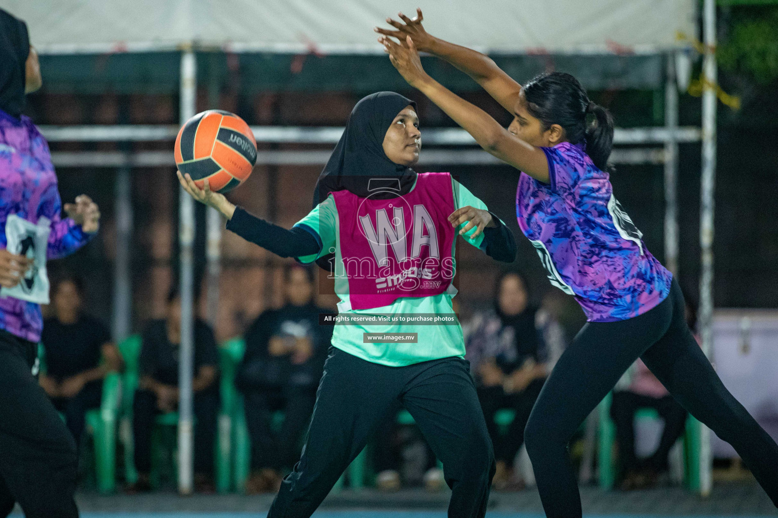 Day 2 of 20th Milo National Netball Tournament 2023, held in Synthetic Netball Court, Male', Maldives on 30th May 2023 Photos: Nausham Waheed/ Images.mv