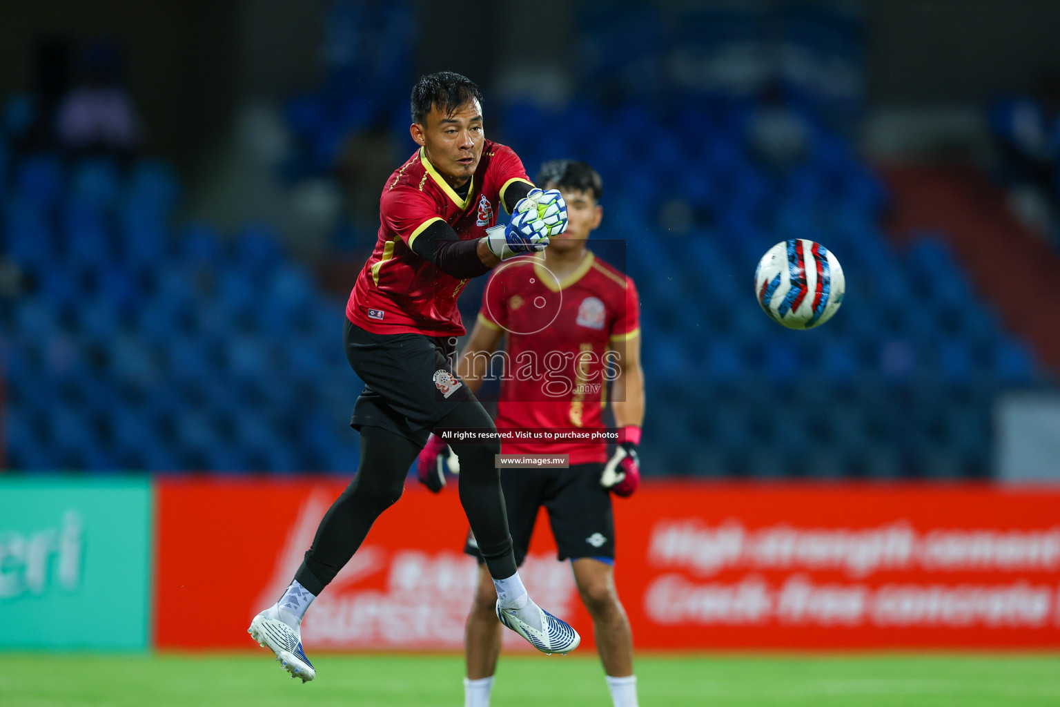 Bhutan vs Lebanon in SAFF Championship 2023 held in Sree Kanteerava Stadium, Bengaluru, India, on Sunday, 25th June 2023. Photos: Nausham Waheed, Hassan Simah / images.mv