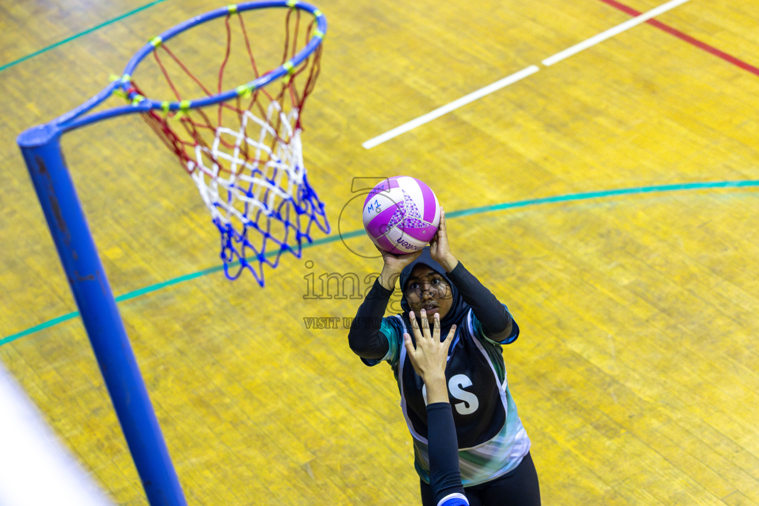 Day 10 of 26th Inter-School Netball Tournament 2025 was held in Social Center Indoor Hall on Tuesday, 28th October 2025. Photos: Ismail Thoriq / images.mv