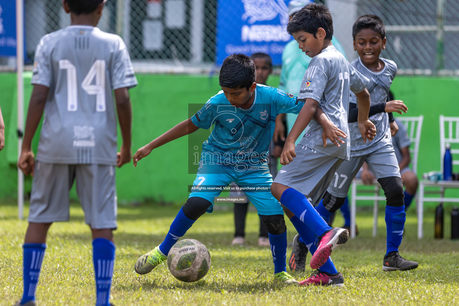 Day 4 of Nestle Kids Football Fiesta, held in Henveyru Football Stadium, Male', Maldives on Saturday, 14th October 2023
Photos: Mohamed Mahfooz Moosa, Hassan Simah / images.mv