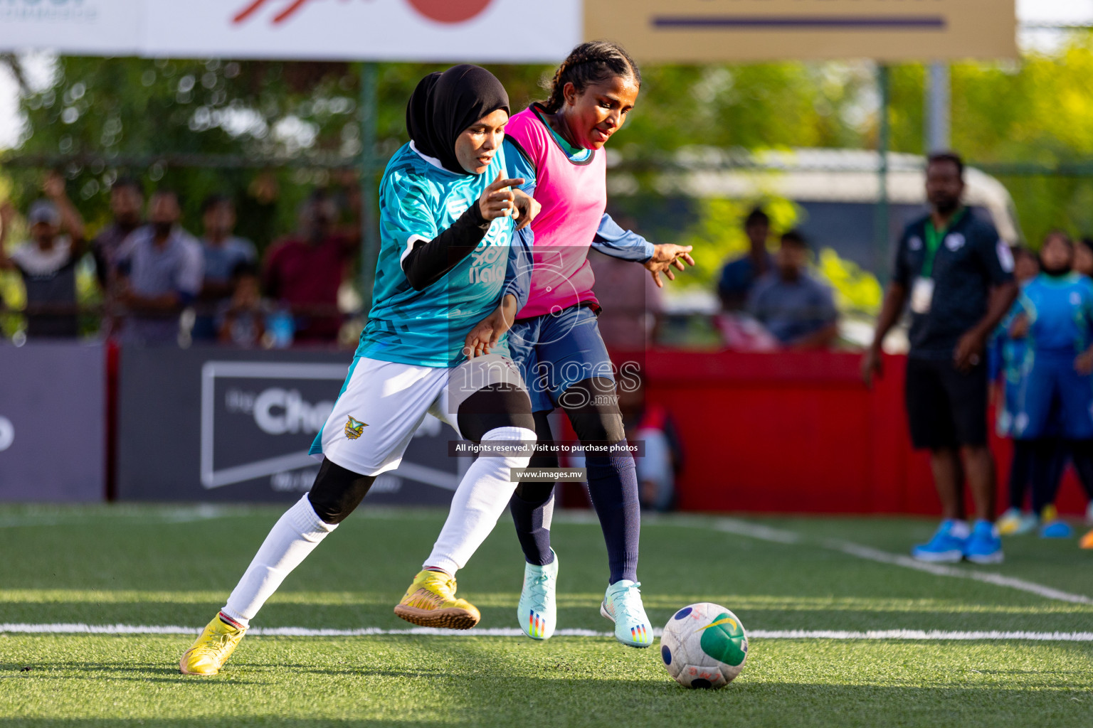 WAMCO vs MACL in 18/30 Futsal Fiesta Classic 2023 held in Hulhumale, Maldives, on Tuesday, 18th July 2023 Photos: Hassan Simah / images.mv