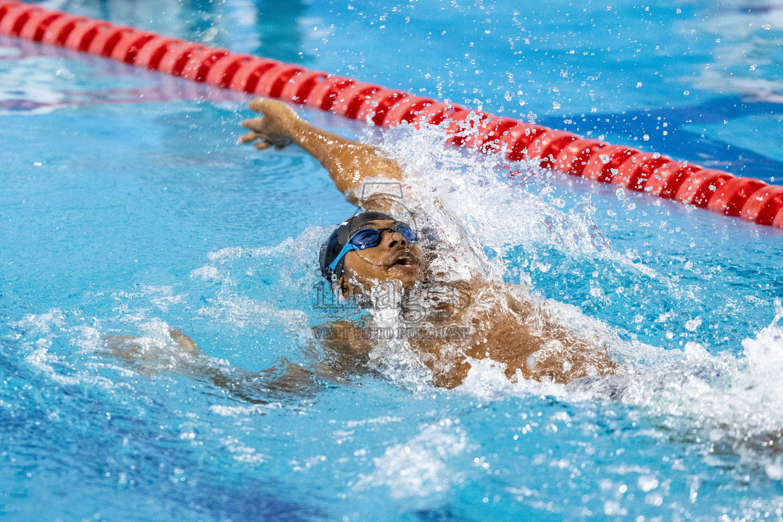 Day 4 of 20th Inter-school Swimming Competition 2024 held in Hulhumale', Maldives on Tuesday, 15th October 2024. Photos: Ismail Thoriq / images.mv