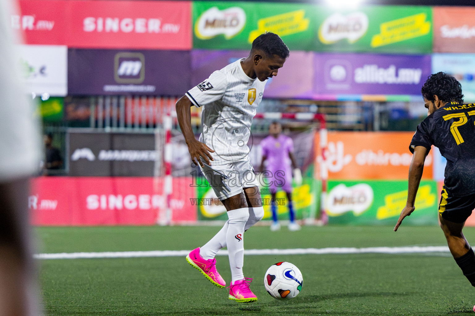 CLUB WAMCO vs JOALI Maldives in the finals of Kings Cup 2024 held in Rehendi Futsal Ground, Hulhumale', Maldives on Sunday, 1st September 2024. Photos: Nausham Waheed / images.mv