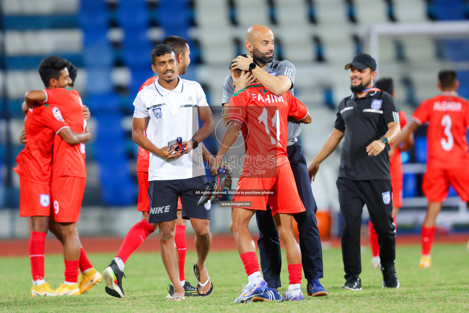 Bhutan vs Bangladesh in SAFF Championship 2023 held in Sree Kanteerava Stadium, Bengaluru, India, on Wednesday, 28th June 2023. Photos: Nausham Waheed, Hassan Simah / images.mv