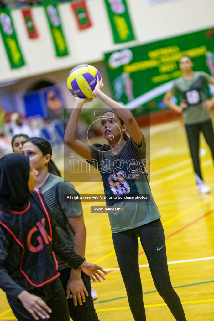 Kulhudhuffushi Youth & R.C vs Club Green Streets in the Finals of Milo National Netball Tournament 2021 (Women's) held on 5th December 2021 in Male', Maldives Photos: Ismail Thoriq / images.mv