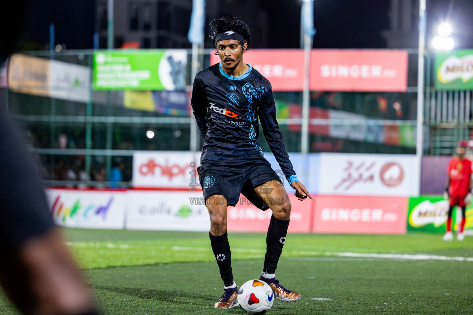 RRC vs Club TTS in Round of 16 of Club Maldives Cup 2024 held in Rehendi Futsal Ground, Hulhumale', Maldives on Tuesday, 8th October 2024. Photos: Nausham Waheed / images.mv