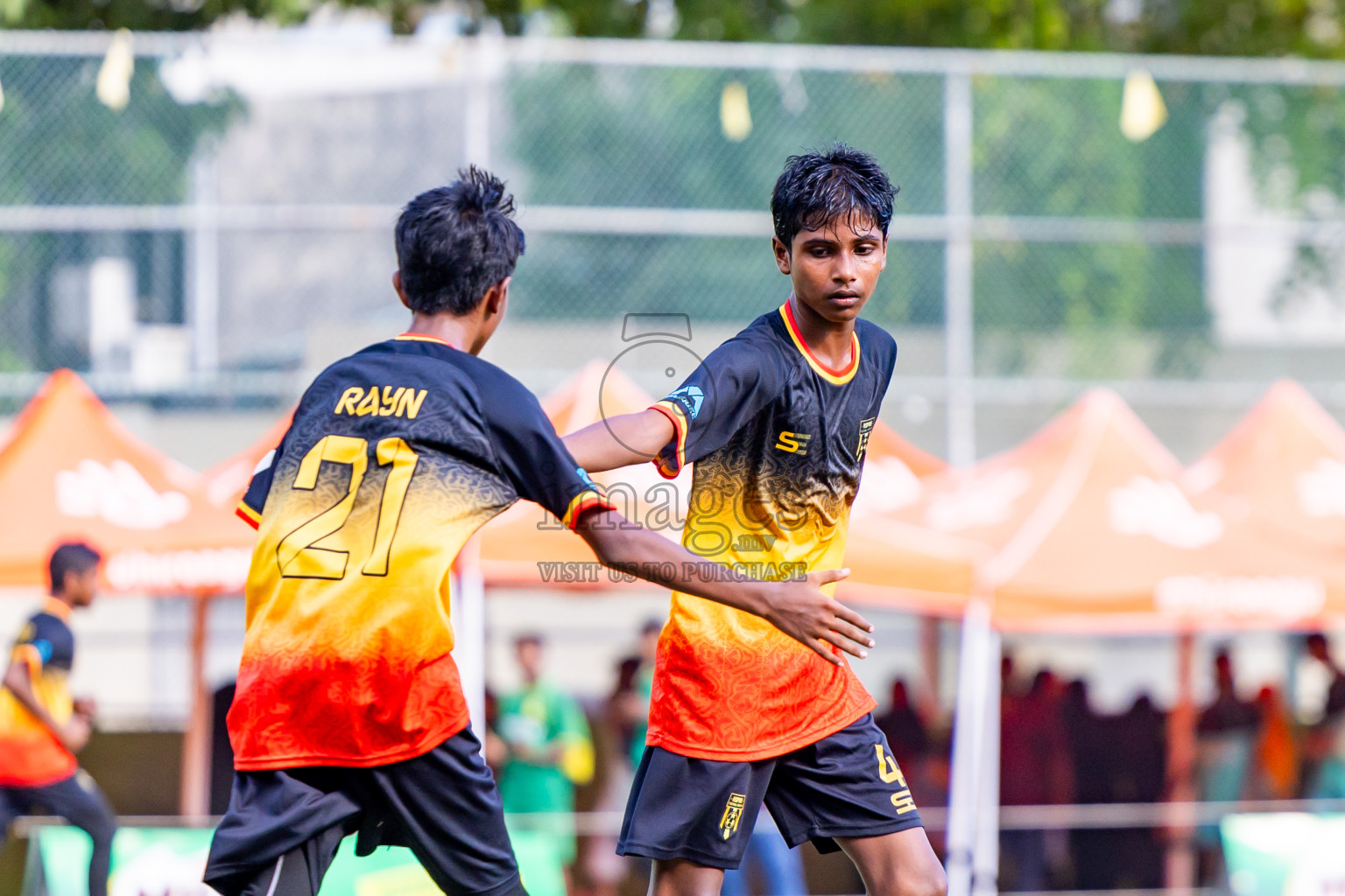 Day 2 of MILO Academy Championship 2024 Under 14 held in Henveyru Stadium, Male', Maldives on Friday, 1st November 2024. Photos: Nausham Waheed / Images.mv