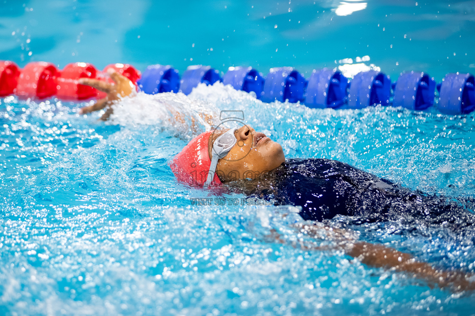 Day 3 of BML 6th National Kids Swimming Kids Festival 2025 held in Hulhumale', Maldives on Wednesday, 5th November 2024. 

Photos: Hassan Simah / images.mv