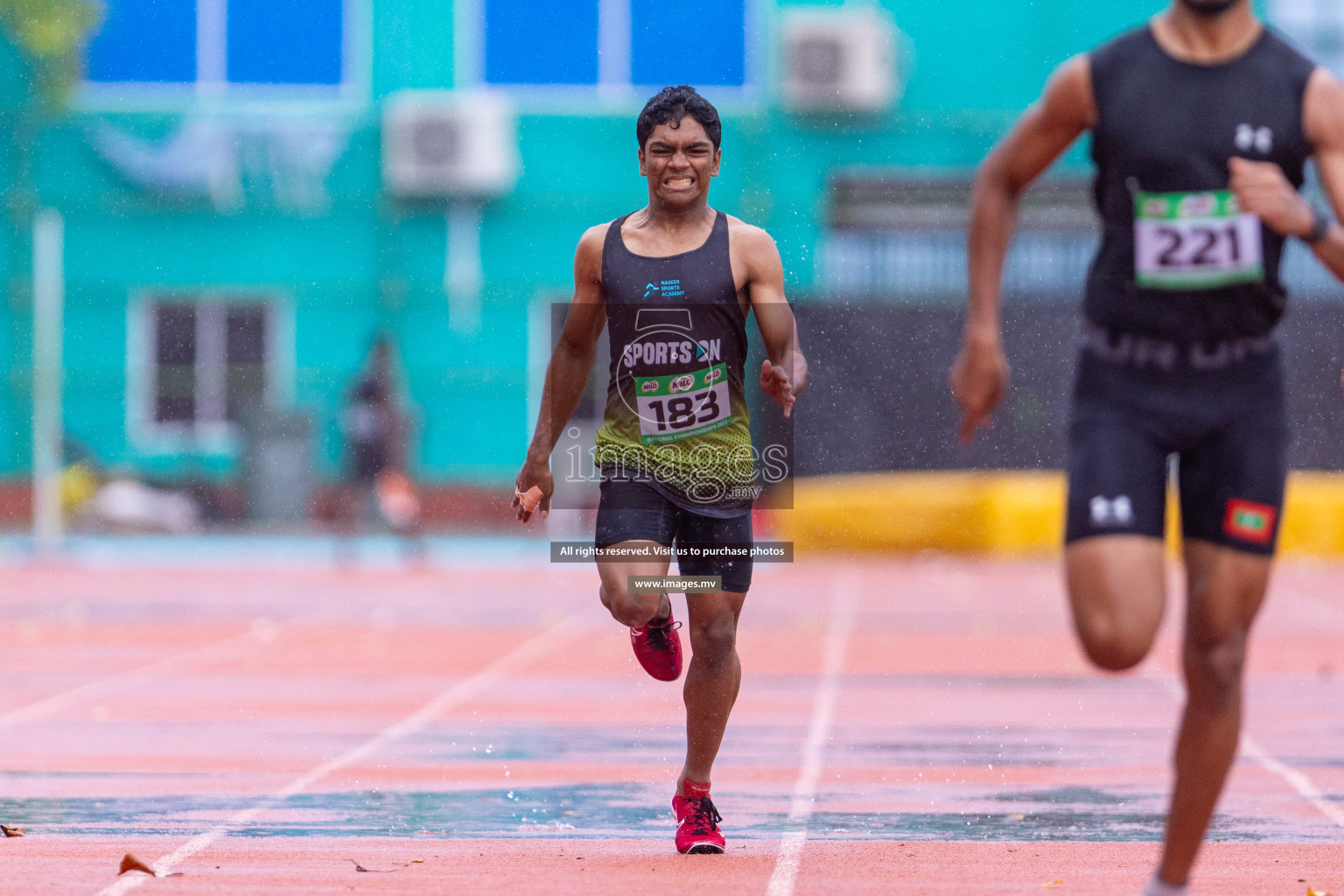 Day 2 of National Athletics Championship 2023 was held in Ekuveni Track at Male', Maldives on Friday, 24th November 2023. Photos: Nausham Waheed / images.mv