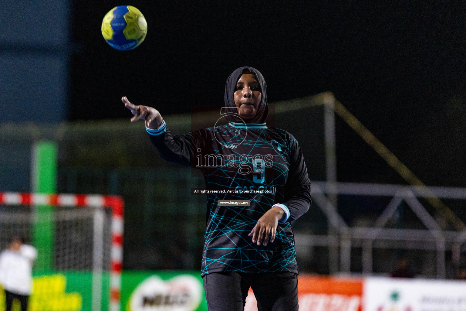 Day 2 of 7th Inter-Office/Company Handball Tournament 2023, held in Handball ground, Male', Maldives on Saturday, 17th September 2023 Photos: Nausham Waheed/ Images.mv