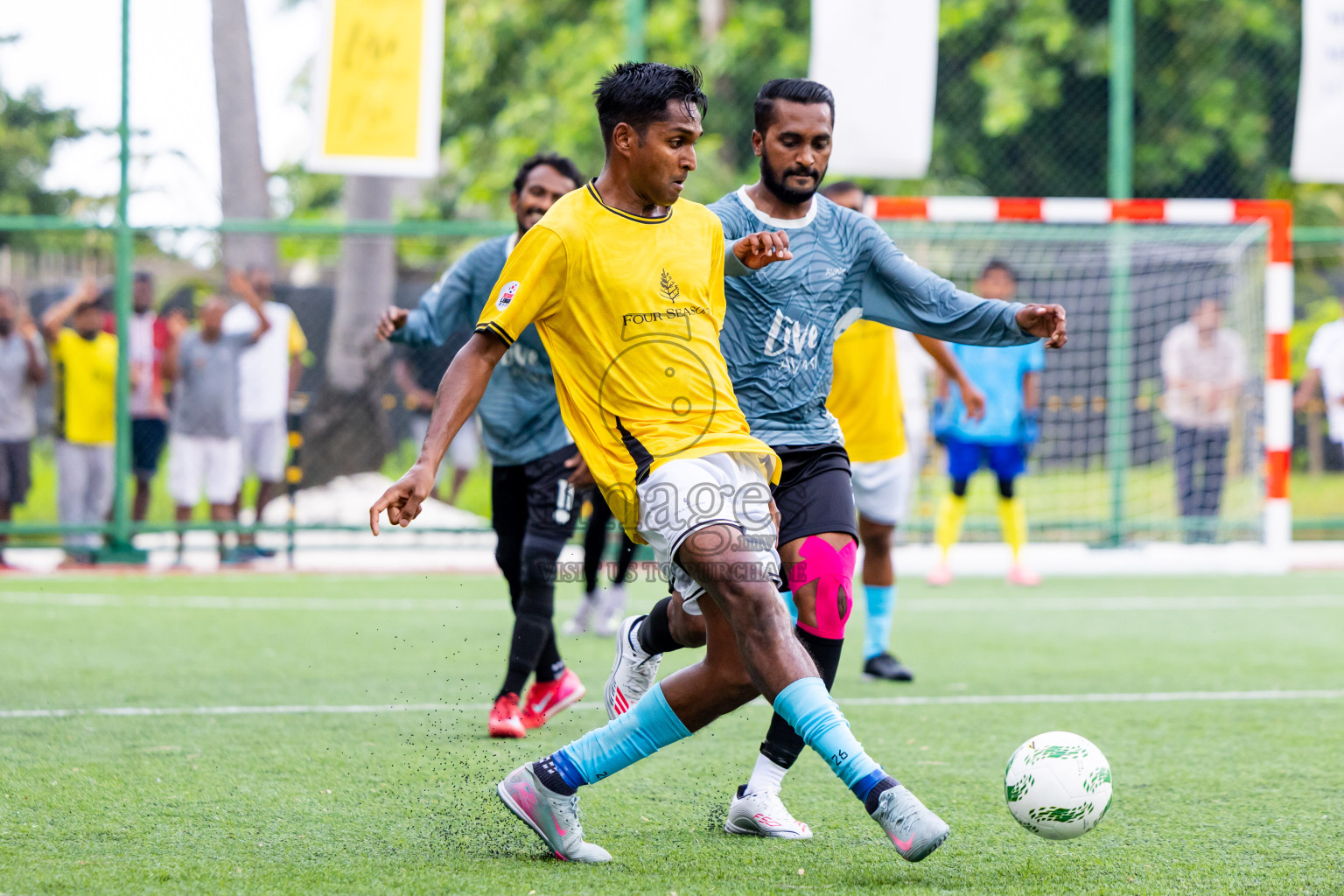 Avani vs Four Seasons in Day 4 of Resort League 2025 (Baa Zone) was held on Sunday, 13th July 2025 in Avani+ Fares Maldives Resort, Baa Atoll, Maldives. Photos: Nausham Waheed / images.mv
