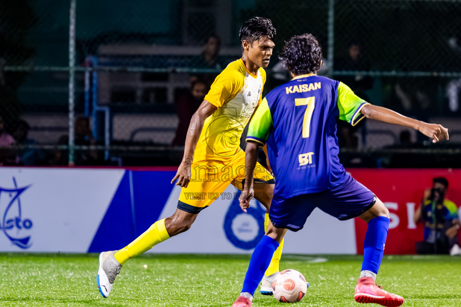Club Immigration vs Baros Maldives in Day 1 of Club Maldives Cup 2025 was held in Rehendi Futsal Ground, Hulhumale', Maldives on Sunday, 28th September 2025. Photos: Nausham Waheed / images.mv