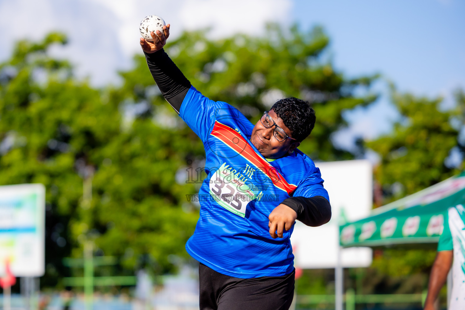 Day 2 of 12th Milo Association Championships was held in Ekuveni Track at Male', Maldives on Friday, 25th April 2025. Photos: Nausham Waheed / images.mv
