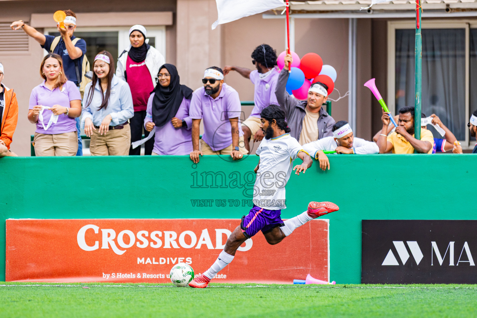 Waldorf Astoria vs Hard Rock Hotel in Semi Finals of Resort League 2025 (South Male Zone) day 14 was held on Thursday, 16th October 2025 in Crossroads's Maldives, Photos: Areef Adam / images.mv
