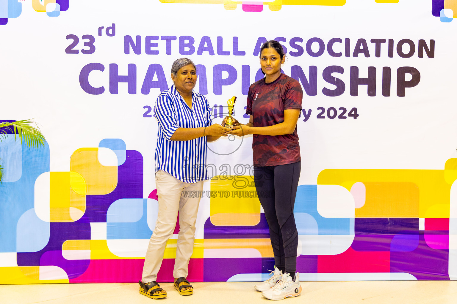 Final of 23rd Netball Association Championship was held in Social Canter at Male', Maldives on Sunday, 5th May 2024. Photos: Nausham Waheed / images.mv