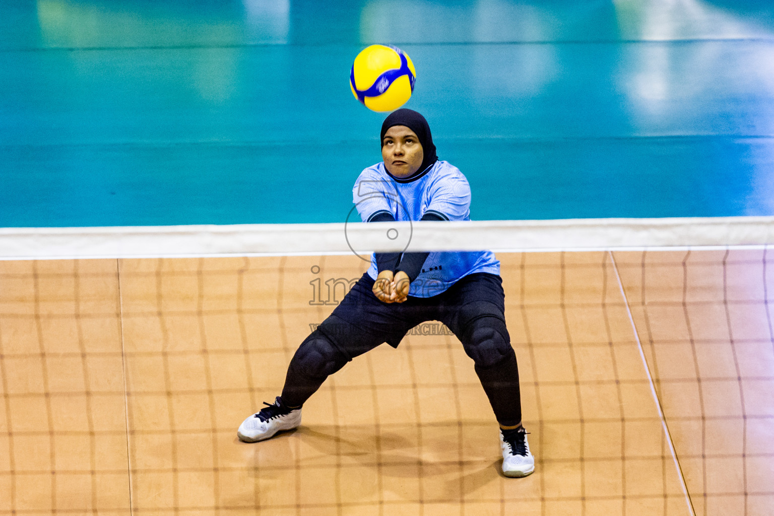 Day 3 of Women's Division of Milo VAM Cup 2024 held in Male', Maldives on Wednesday, 10th July 2024 at Social Center Indoor Hall Photos By: Nausham Waheed / images.mv