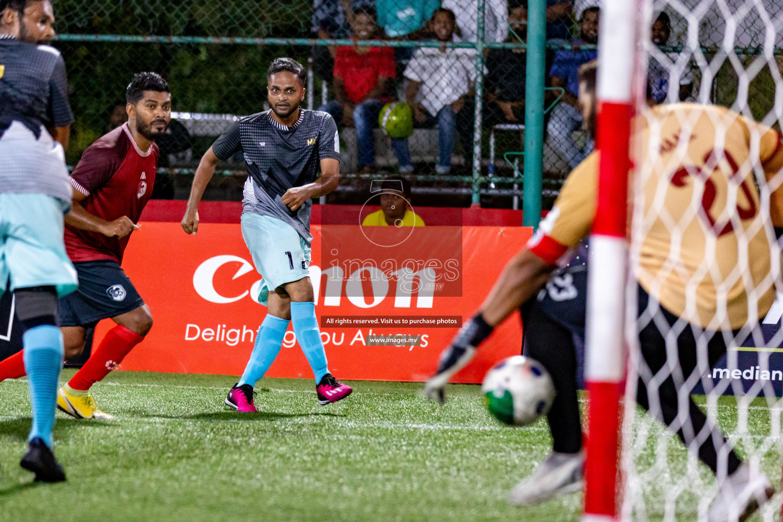 Club 220 vs METEOROLOGY in Club Maldives Cup Classic 2023 held in Hulhumale, Maldives, on Wednesday, 19th July 2023 Photos: Hassan Simah  / images.mv