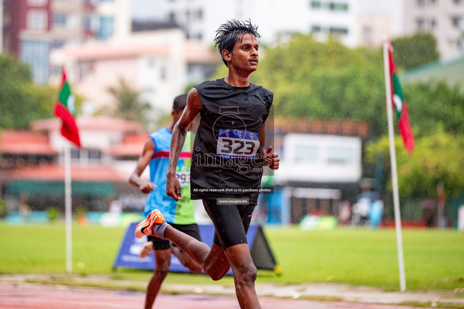 Day 2 of National Athletics Championship 2023 was held in Ekuveni Track at Male', Maldives on Friday, 24th November 2023. Photos: Hassan Simah / images.mv