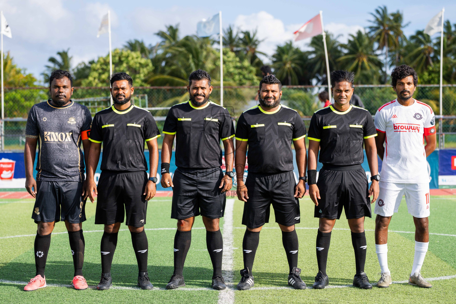 Outreef SC VS Lecrose SC in Day 3 - Fonadhoo Youth Futsal Challenge 2025 held in Fonadhoo Futsal Stadium, L. Fonadhoo, Maldives on Tuesday, 28th October 2025 Photos: Arif Rasheed / images.mv