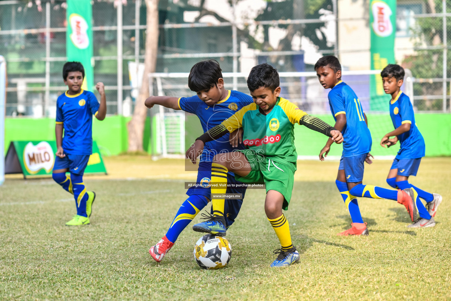 Day 1 of MILO Academy Championship 2022 held in Male' Maldives on Friday, 11th March 2021. Photos by: Nausham waheed