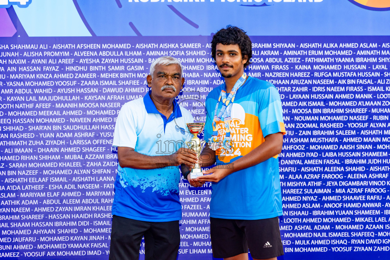 15th National Open Water Swimming Competition 2024 held in Kudagiri Picnic Island, Maldives on Saturday, 28th September 2024. Photos: Nausham Waheed / images.mv