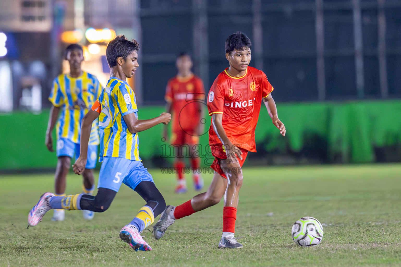 Dhivehi Youth League 2024 - Day 1. Matches held at Henveiru Stadium on 21st November 2024 , Thursday. Photos: Shuu Abdul Sattar/ Images.mv