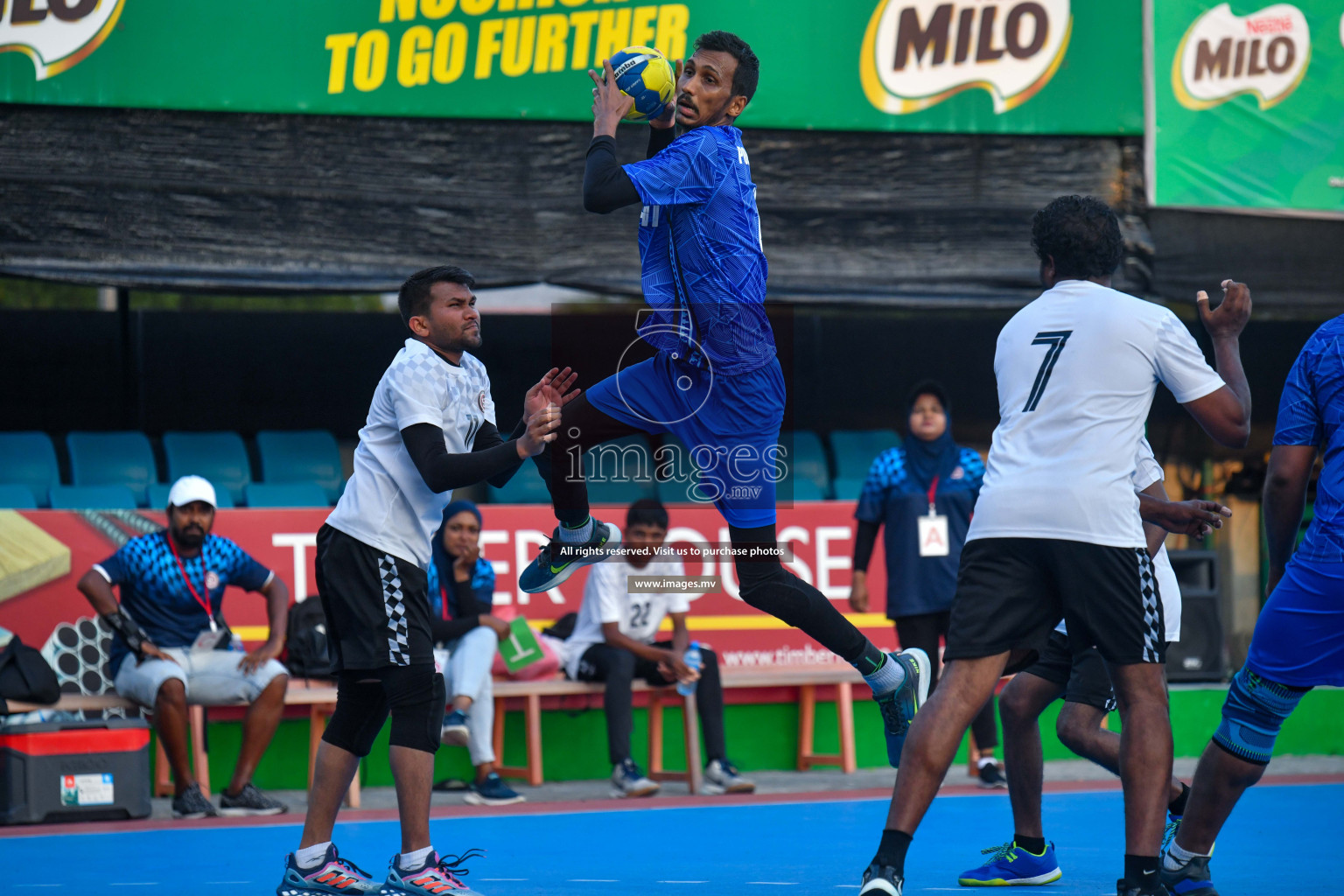 Day 2 of 6th MILO Handball Maldives Championship 2023, held in Handball ground, Male', Maldives on Friday, 21st May 2023 Photos: Nausham Waheed/ Images.mv